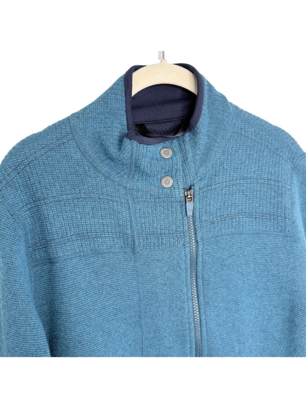 Title Nine Swacket Tunic Blue Jade Heather, S - Picture 6 of 12